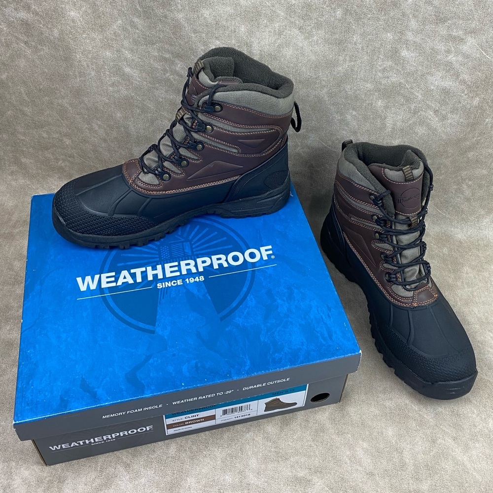 *New* Weatherproof Clint (Brown), [Multiple Sizes… - image 1